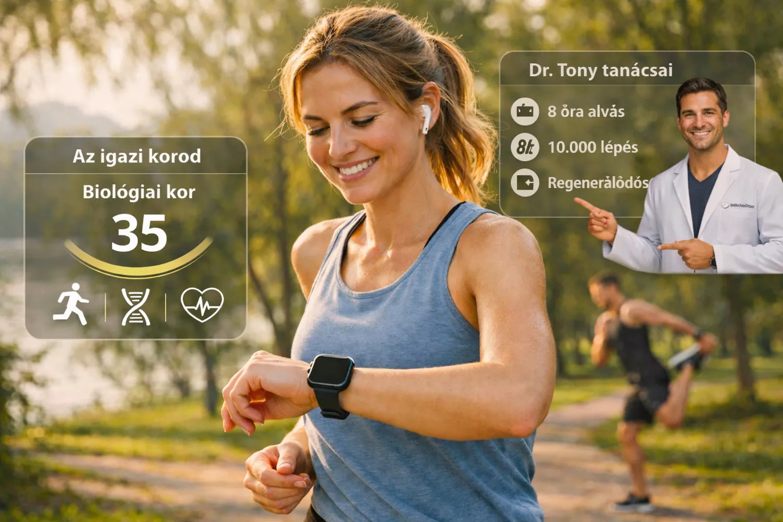 PSAIM Watch – biológiai kor mérése és javítása mesterséges intelligenciával