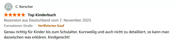 Rezension von C. Kerscher auf Amazon