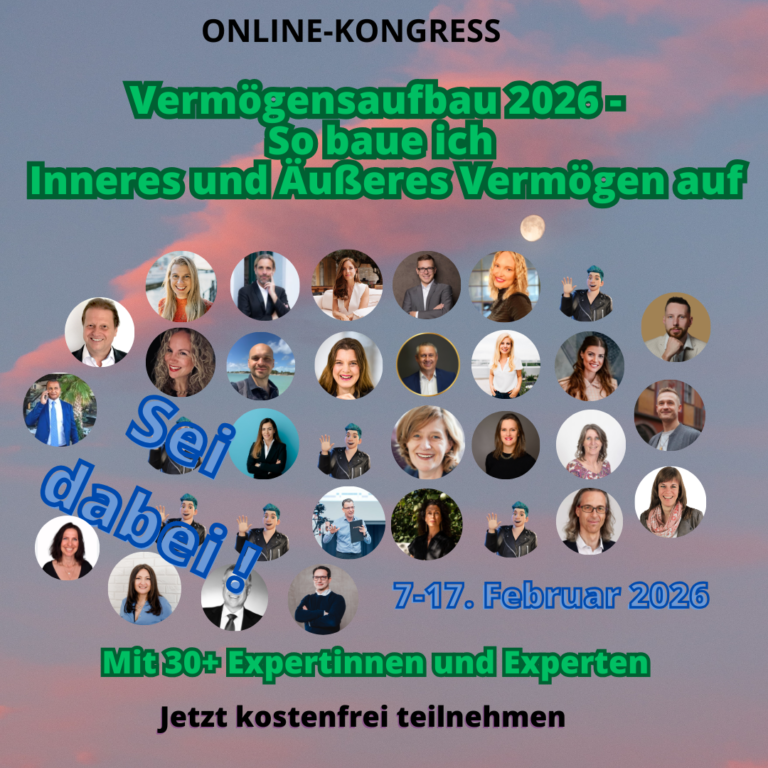 So baue ich inneres und äußeres Vermögen auf So baue ich inneres und äußeres Vermögen auf